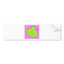 pink artsy piece bumper stickers by Cheryldesigns pink artsy piece bumper stickers