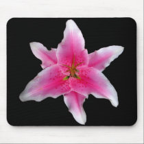 Pink Asiatic Lily mousepads