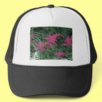 Pink Astilbe in Old Orchard Beach, Maine hats