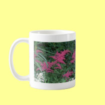 Pink Astilbe in Old Orchard Beach, Maine mugs