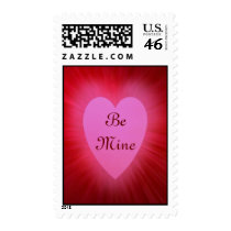 Pink Aura Postage Stamps