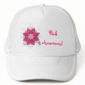 Pink Awareness - Hat (white) by pinkawareness Pink Awareness - Hat (white)