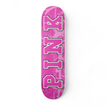 Pink Awareness Skate Board Deck