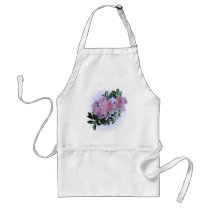 pink azalea apron