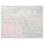 Pink Azalea Bush Amid Shrubs flowers Custom Letterhead