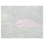 Pink Azalea Bush flowers Custom Letterhead