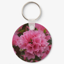 Pink Azalea keychains by MeMeBev Pink Azalea keychains