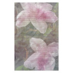 Pink Azalea stationery - optional lines
