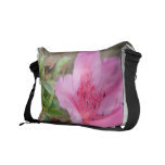 Pink Azaleas 1 Photo Courier Bag