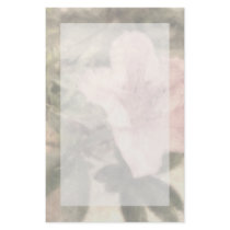 Pink Azaleas 1 Vintage Stationery