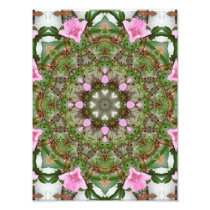 Pink Azaleas 1E kaleidoscope12 Photo Art