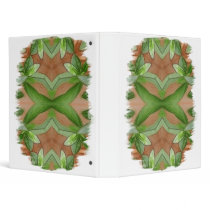 Pink Azaleas 1E kaleidoscope 1 Vinyl Binder