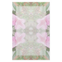 Pink Azaleas 1E kaleidoscope 3 Customized Stationery