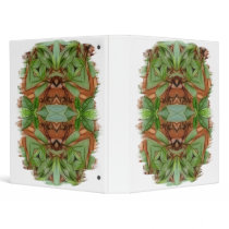 Pink Azaleas 1E kaleidoscope 4 Vinyl Binders
