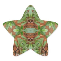 Pink Azaleas 1E kaleidoscope 4 Sticker