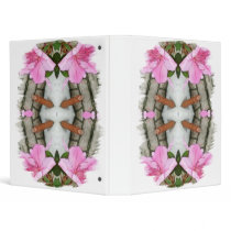 Pink Azaleas 1E kaleidoscope 5 Vinyl Binders