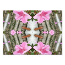 Pink Azaleas 1E kaleidoscope 5 Photo Art