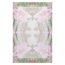 Pink Azaleas 1E kaleidoscope 5 Stationery Design