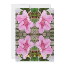 Pink Azaleas 1E kaleidoscope 6 Announcement