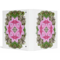 Pink Azaleas 1E kaleidoscope 9 Binders