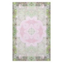 Pink Azaleas 1E kaleidoscope 9 Custom Stationery