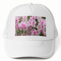 Pink Azaleas Painterly Trucker Hats