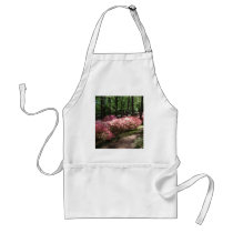 Pink Azaleas Woodland Path Apron