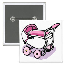 pink baby buggy
