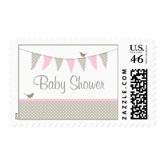 Pink Baby Bunting Postage