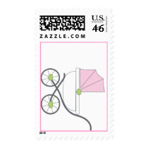 Pink Baby Carriage Stamp