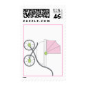 Pink Baby Carriage Stamp by sachajl Pink Baby Carriage Stamp