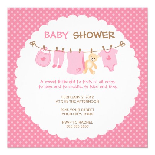 clipart baby shower invitations - photo #27
