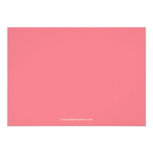 PInk Baby Girl Baby Shower Invitation