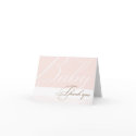 Pink Baby Shower Thank You Card card