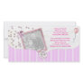 Pink Baby shower Thank You Photo Card from baby