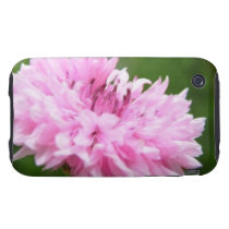 Pink Bachelor Button Tough Iphone 3 Cases