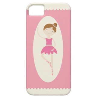 Pink Ballerina 1 iPhone 5 Covers