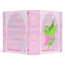 Pink Ballerina binders by HildurKO Pink Ballerina binders