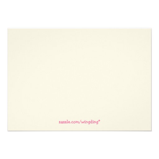 Pink Ballerina Birthday Party Custom Invites