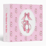 Pink Ballet Shoes Binders