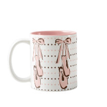 Pink Ballet Shoes Mug