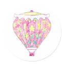 Pink Balloon stickers by ShouShou Pink Balloon stickers
