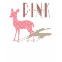 Pink Bambi Design Kid T-shirt shirt