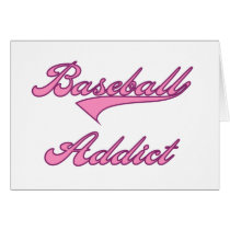 Pink Baseball Addict cards