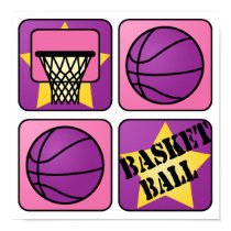 PInk Basketball posters