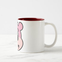 pink bear mug