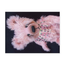 Pink Bear postcards by emmasbears Pink Bear postcards