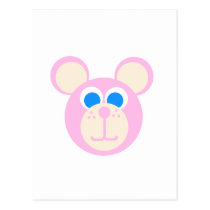 Pink Bear postcards