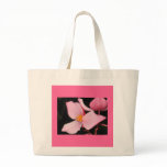 begonias, bag, pink, tote, gifts, floral, pretty,