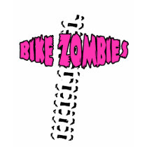 PINK BIKE ZOMBIES t-shirts by bikezombie PINK BIKE ZOMBIES t-shirts